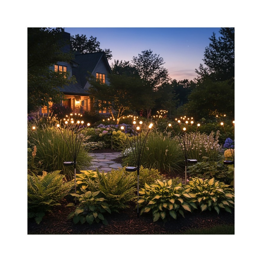 LED Solar Lamp with Sensor SPRINKLE LED/1xAAA 3000K IP44 200 mAh