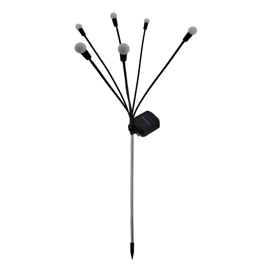 LED Solar Light 6xLED/1.2 V 300 mAh IP44 Black