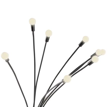 LED Solar light FIORINI 8xLED/1,2V 600mAh IP44 black