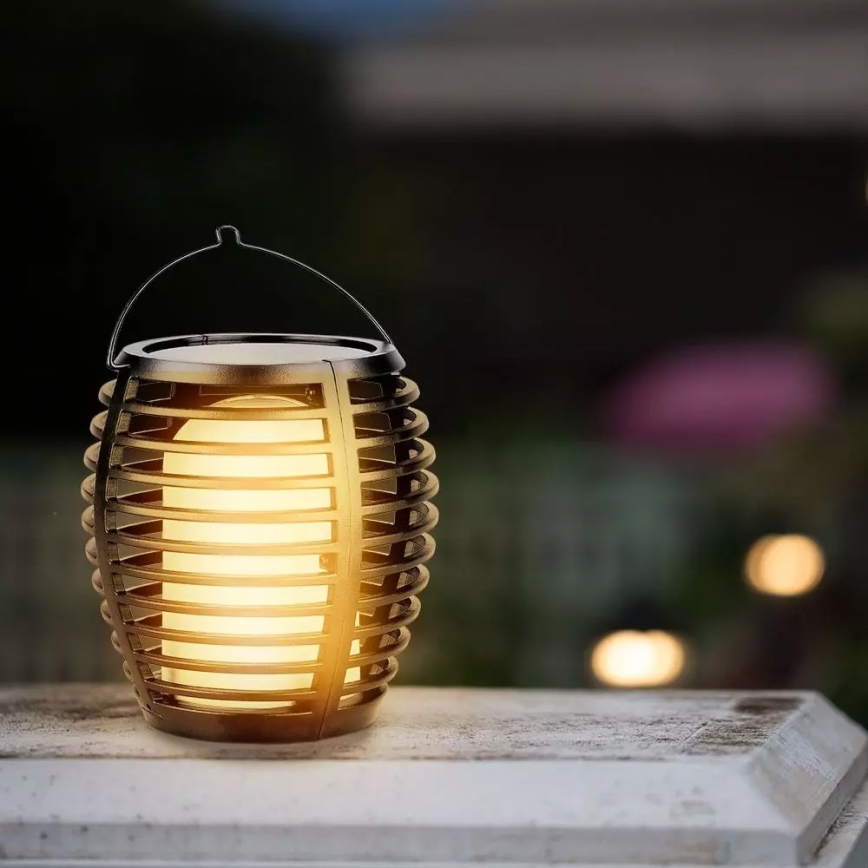 LED Solar light FLAME 4in1 1xLED/0,45W/3,7V IP44