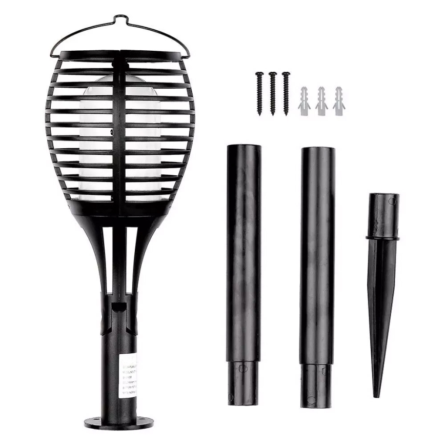 LED Solar light FLAME 4in1 1xLED/0,45W/3,7V IP44
