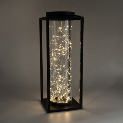 LED Solar light GLAMOUR LED/1,2V 600 mAh IP44 black
