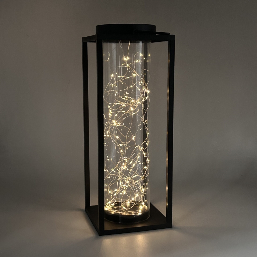 LED Solar light GLAMOUR LED/1,2V 600 mAh IP44 black