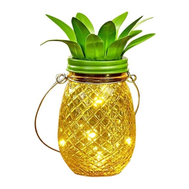 LED Solar light JAR LED/1,2V 150 mAh IP44 pineapple