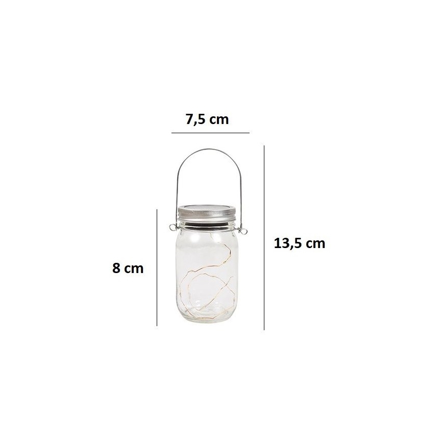 LED Solar light JAR LED/1,2V IP44