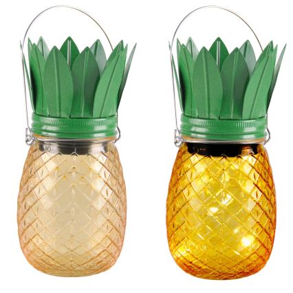 LED Solar light JAR LED/1,2V IP44 pineapple