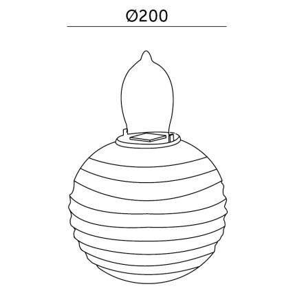 LED Solar light LED/0,02W/1,2V 3000K IP44