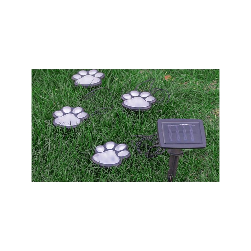 LED Solar light LED/0,14W/2V IP44 paws