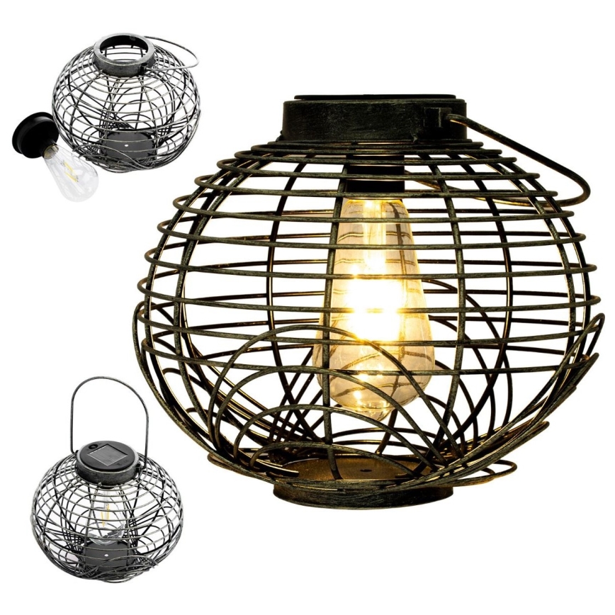 LED Solar light LUISA 1xE27/1,2V IP44