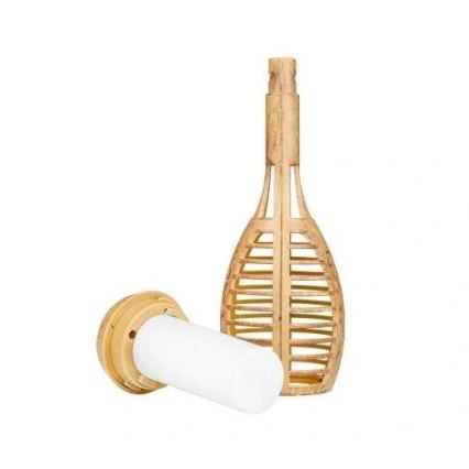 LED Solar Light MINISPARK BAMBOO LED/1.8W/5.5V IP44 600 mAh beige