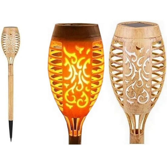 LED Solar light MINISPARK BAMBOO LED/1,8W/5,5V IP44 beige
