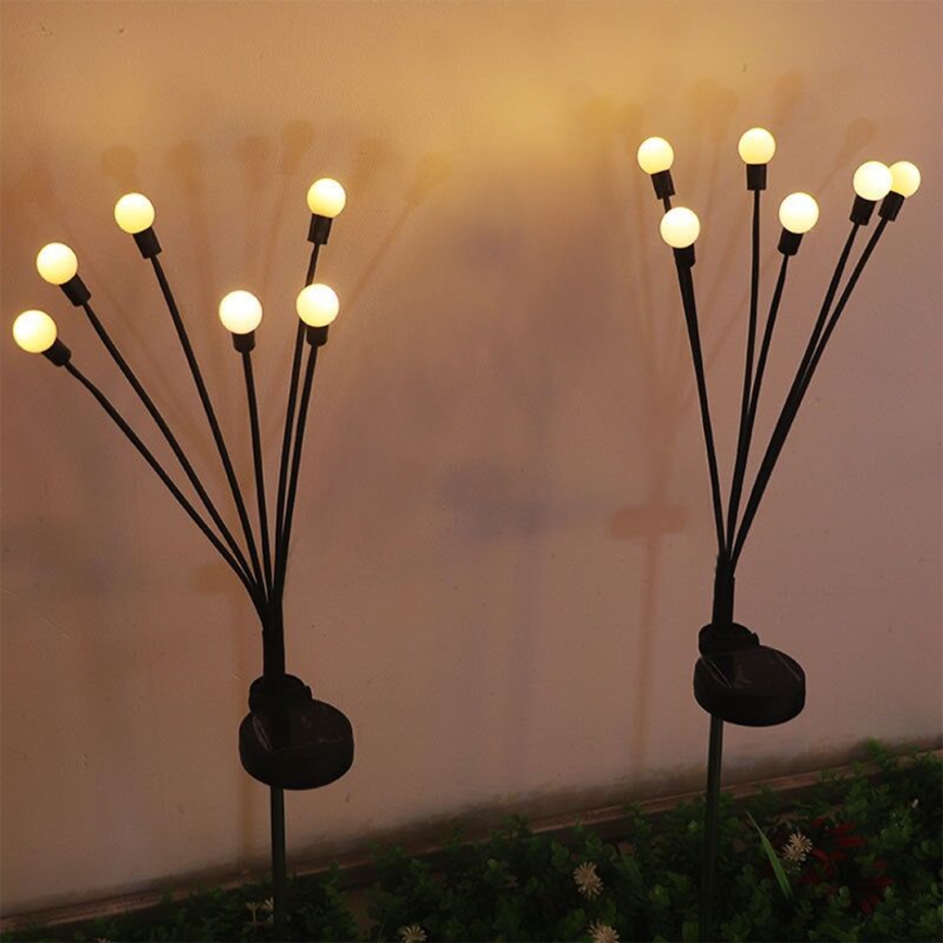 LED Solar light MULTI LED/0,06W/1,2V 150 mAh IP44 black