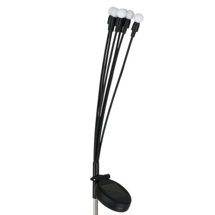 LED Solar light MULTI LED/0,06W/1,2V 150 mAh IP44 black