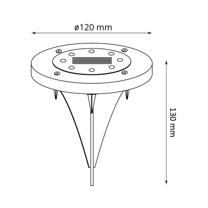 LED Solar light SOL LED/1,2V IP44