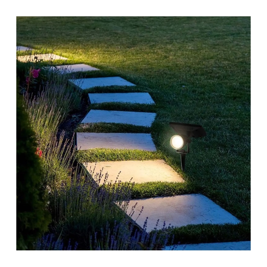 LED Solar light SPIKE LED/2W/5,5V IP65 3000K