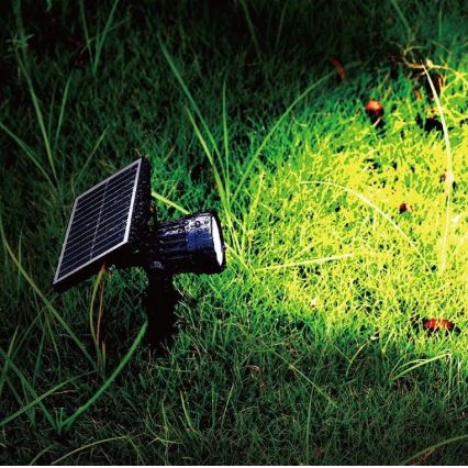 LED Solar light SPIKE LED/2W/5,5V IP65 3000K