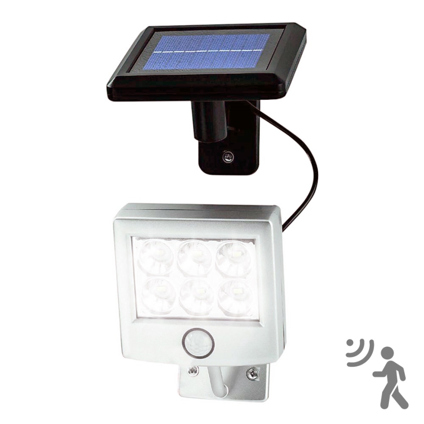 LED Solar light with a motion and dusk sensor LED/3xAA IP44
