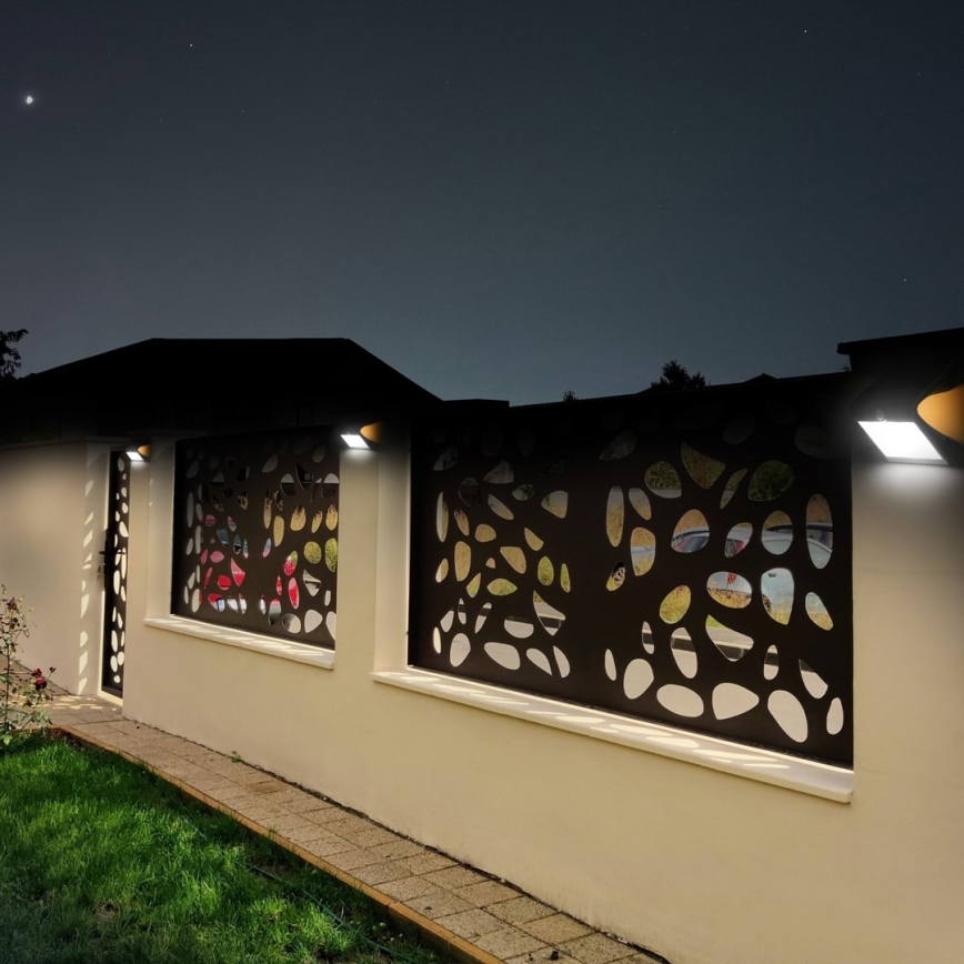 LED Solar light with a motion sensor LED/3,2W/2000 mAh 3,7V IP65