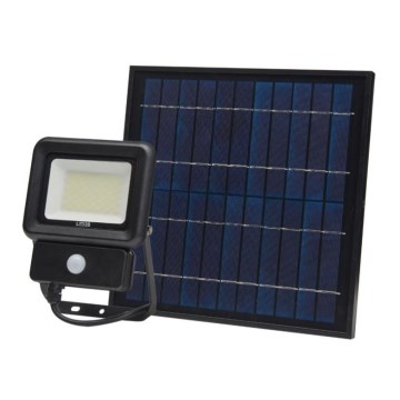 LED Solar light with a sensor LED/30W/3,7V 6500K IP65