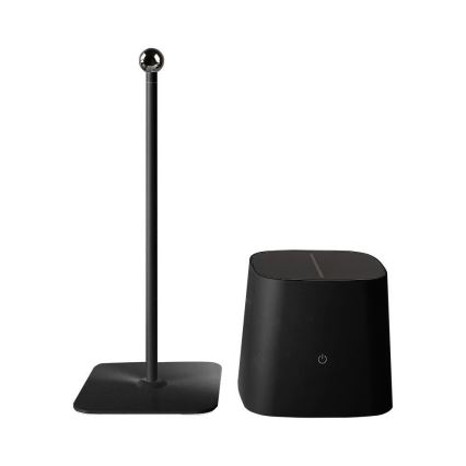 LED Solar dimmable magnetic touch rechargeable table lamp LED/5W/5V 3000-6000K 3600 mAh IP65 black