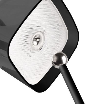 LED Solar dimmable magnetic touch rechargeable table lamp LED/5W/5V 3000-6000K 3600 mAh IP65 black