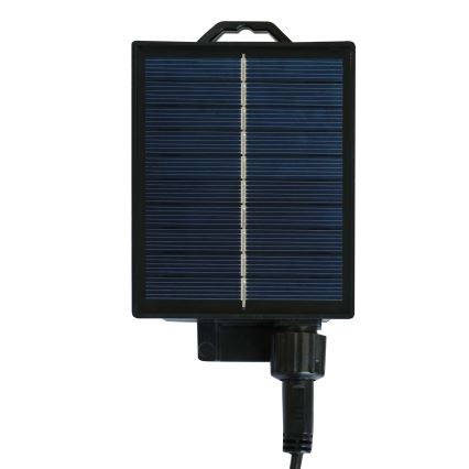 LED Dimmable solar outdoor chain PARTY 10xE27/3,7V 10 m IP44 + remote control