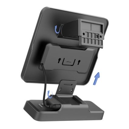 LED Solar outdoor floodlight with sensor LED/8W/3,7V IP54 black