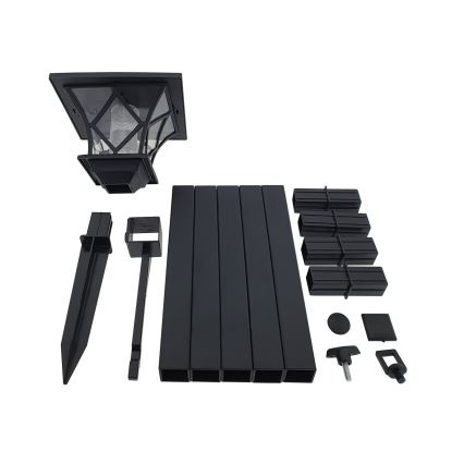 LED Solar outdoor lamp 3in1 LED/1,2V IP44 black