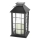 LED Solar pendant light LED/0,02W/1,2V 2700K IP44 black