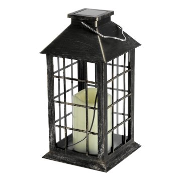 LED Solar pendant light LED/0,02W/1,2V 2700K IP44 patina