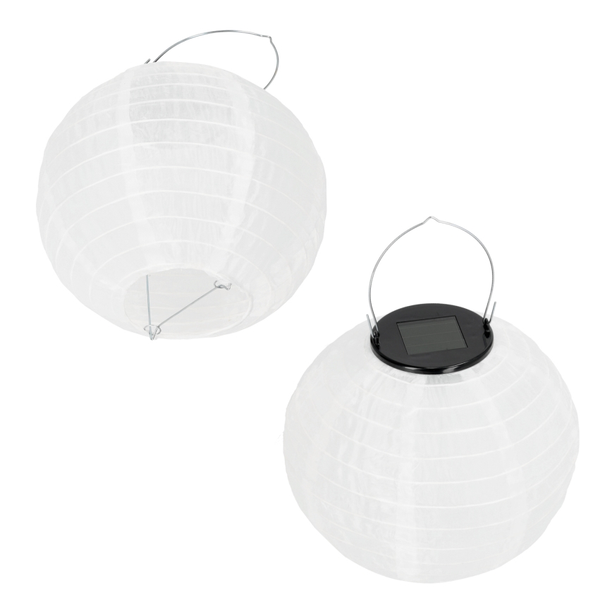 LED Solar pendant light LED/0,02W/1,2V 3000K IP44 1xAAA 100 mAh