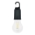 LED Solar Rechargeable Lantern LUMINA LUMO LED/USB 300 mAh, Black