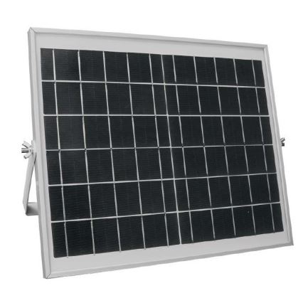 LED Dimmable solar street lamp SAMSUNG CHIP LED/50W/6,4V 4000K IP65 + remote control
