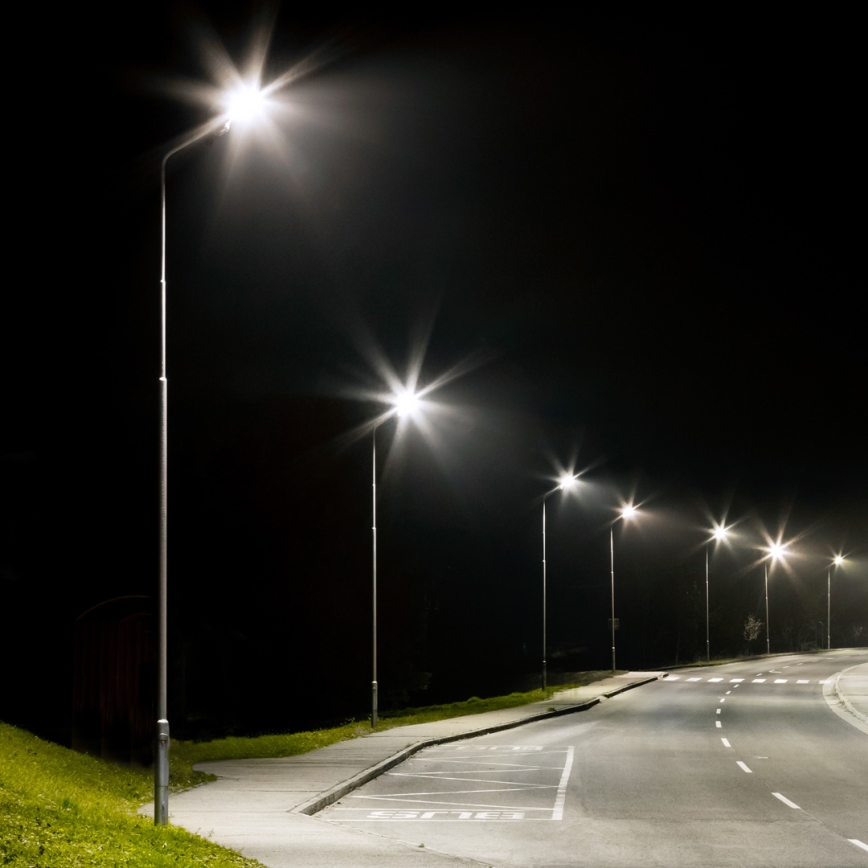 LED Solar street lamp VIA 50W/5000 mAh 3,2V 6000K IP65 + remote control