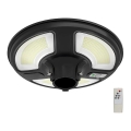 LED Solar street lamp with a sensor LED/10W/3,2V 6500K IP65 + remote control