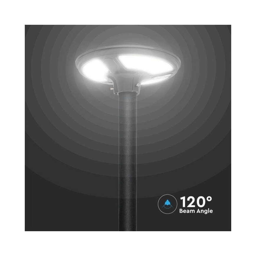 LED Solar street lamp with a sensor LED/10W/3,2V IP65 4000K + remote control