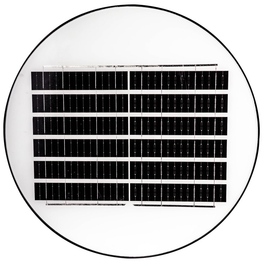 LED Dimmable solar street lamp with sensor LED/15W/6V 11000 mAh 6500K IP65 black + remote control