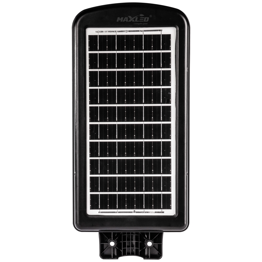 LED Dimmable solar street lamp with sensor LED/180W/6V 11000 mAh 6500K IP65 black + remote control