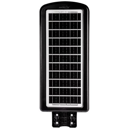 LED Dimmable solar street lamp with sensor LED/240W/6V 6500K IP65 black + remote control