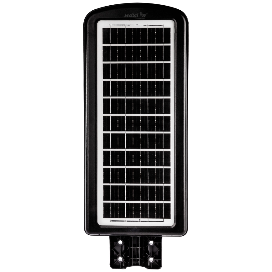 LED Dimmable solar street lamp with sensor LED/240W/6V 6500K IP65 black + remote control