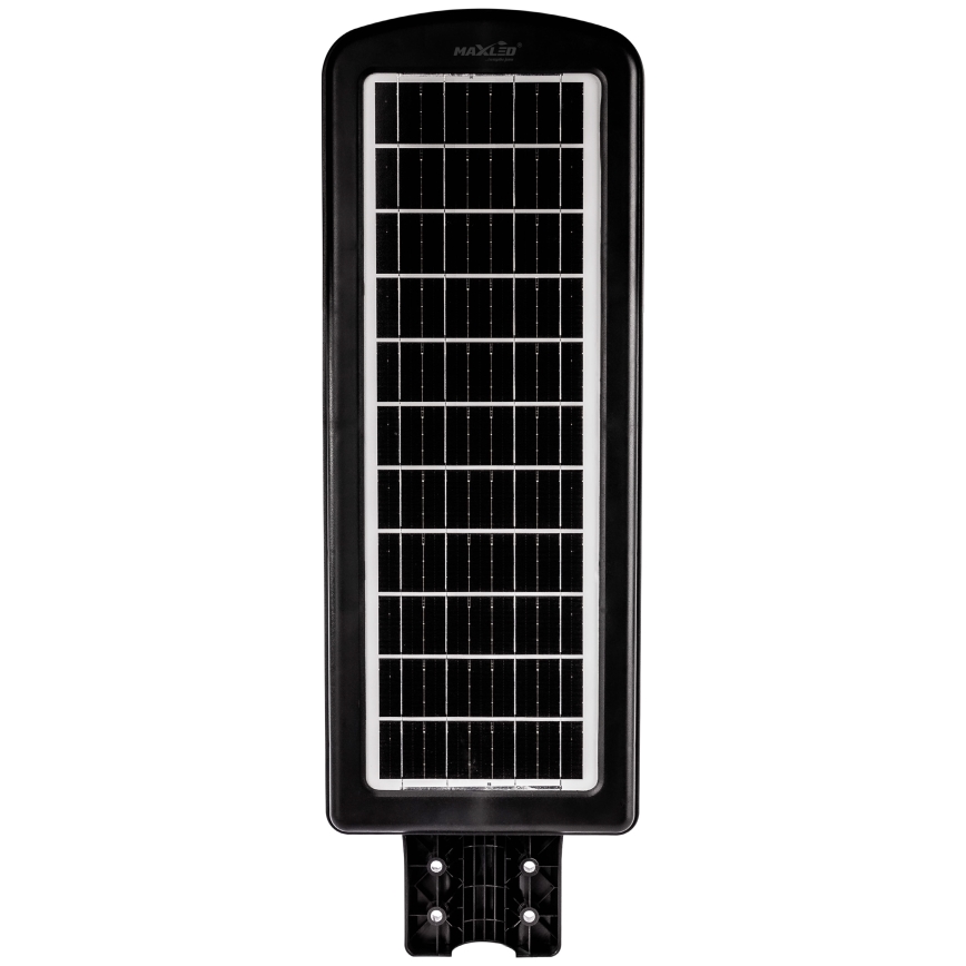 LED Dimmable solar street lamp with sensor LED/300W/6V 6500K IP65 black + remote control