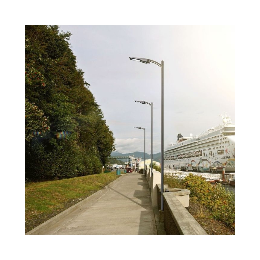 LED Solar street lamp with a sensor LED/40W/9,6V IP65 6000K + remote control