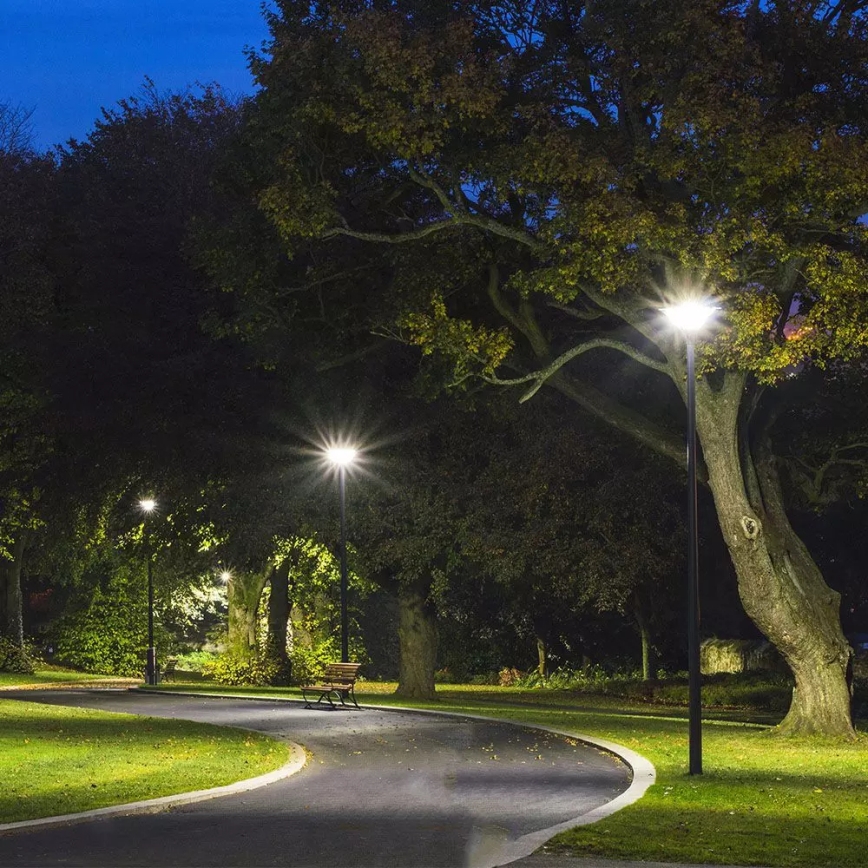 LED Solar street lamp with a sensor LED/7,5W/3,2V IP65 4000K + remote control