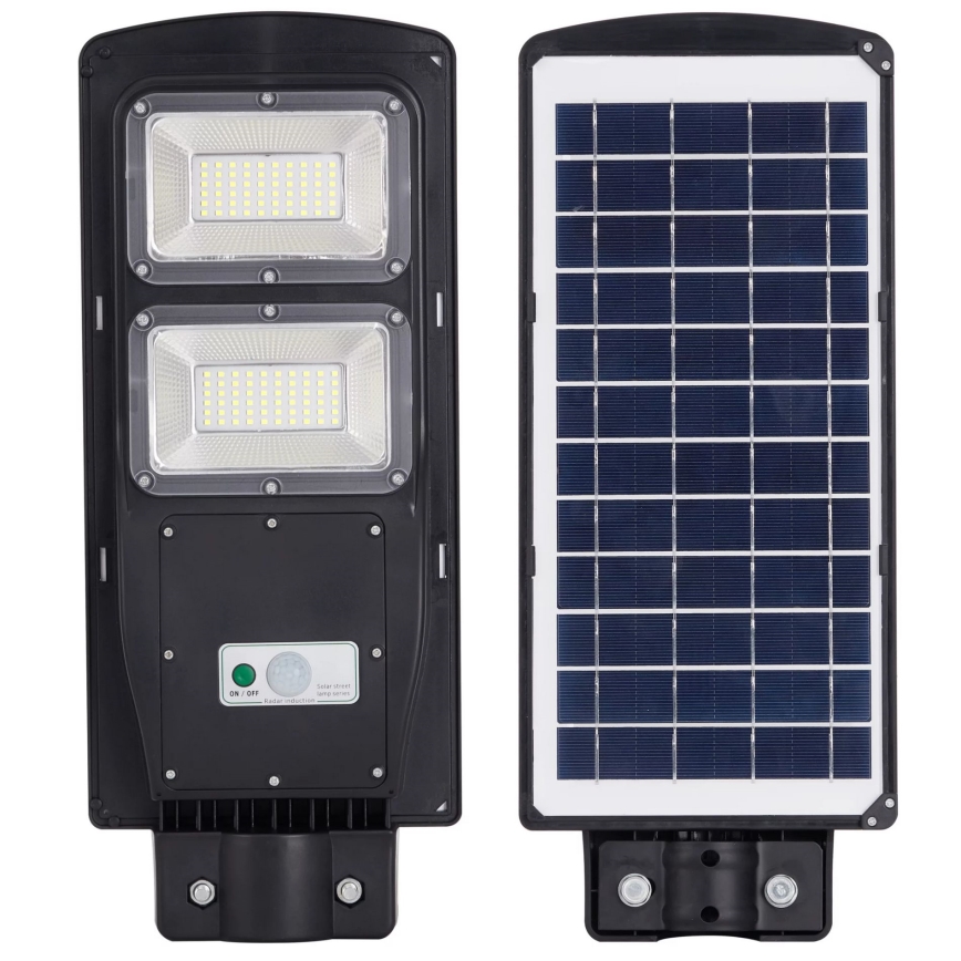 LED Solar street lamp with a sensor STREET 2xLED/6W/3,2V IP65 + remote control
