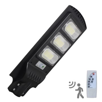 LED Solar street lamp with a sensor STREET LED/10W/3,2V IP65 + remote control