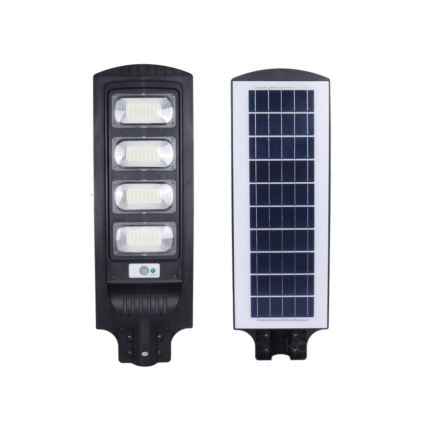 Dimmable LED solar street light with sensor URBI LED/11W/3,2V 6500K 15000 mAh IP54 + remote control