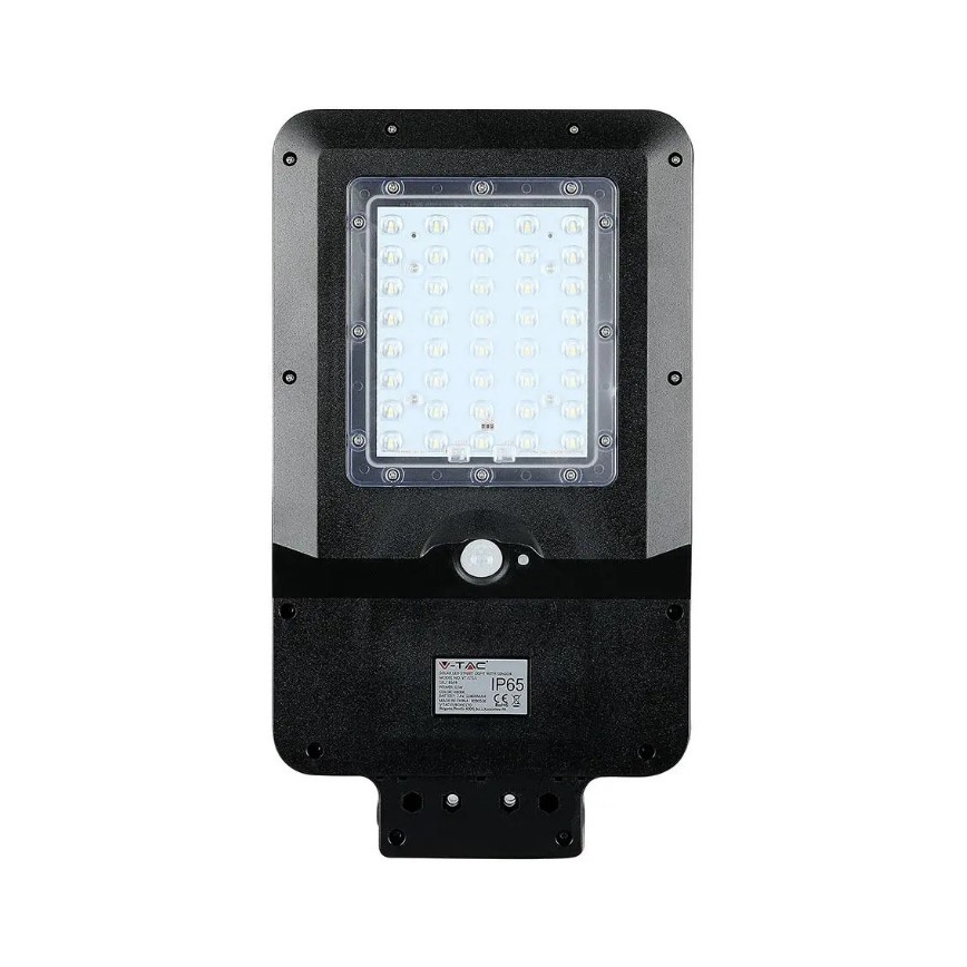 LED Solar Street Light with Sensor, 15W, 7.4V, 6000K, IP65, 5400 mAh