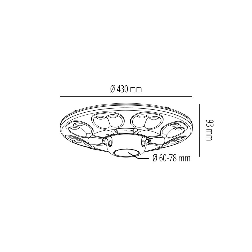 LED solar street lamp with sensor LUVIA LED/15W/3,2V 4000K IP54 5400 mAh + remote control
