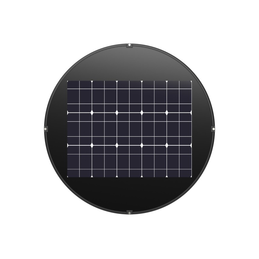LUVIA Solar LED Street Light with Sensor, LED/15W/3.2V, 6500K, IP54, 5400 mAh + Remote Control