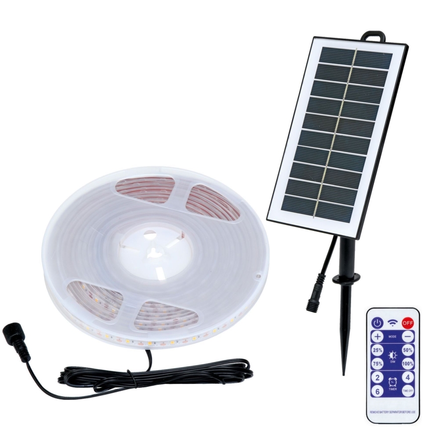 LED Solar strip 3,7V 2400mAh 5m IP65